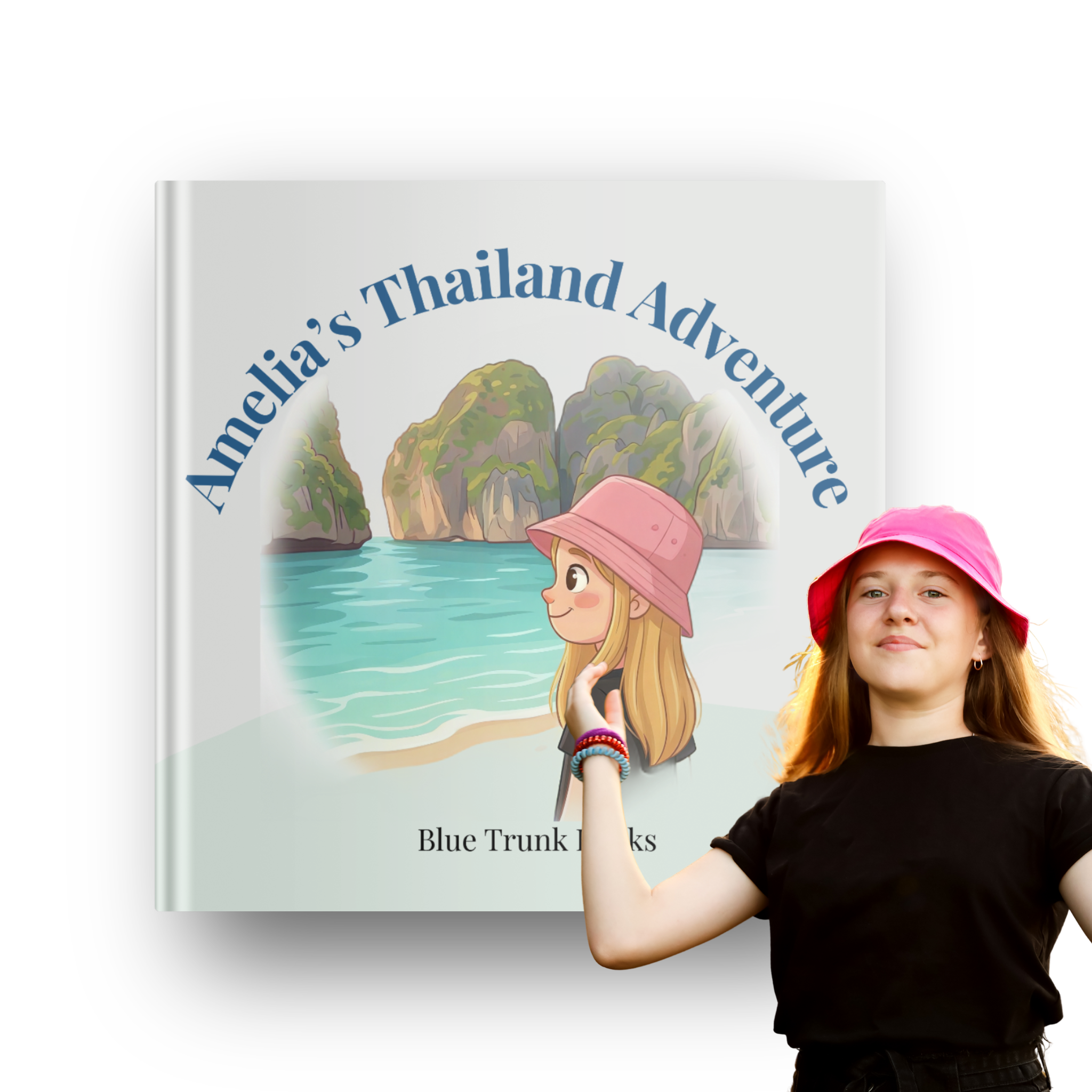 Barcelona educational travel book for kids with illustrated landmarks - Blue Trunk Books